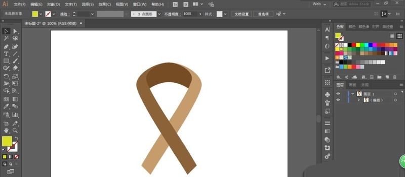 ai制作丝带的图文方法插图10 ai制作丝带的图文方法