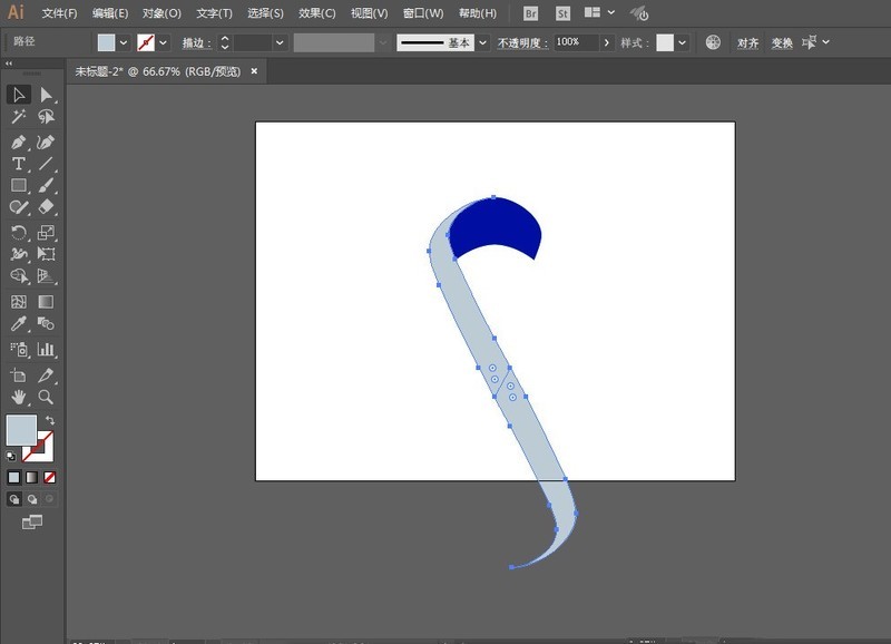 ai制作丝带的图文方法插图8 ai制作丝带的图文方法