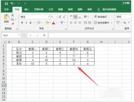 Excel2019怎么制作直方图?Excel2019直方图绘制方法插图1 Excel2019怎么制作直方图_Excel2019直方图绘制方法