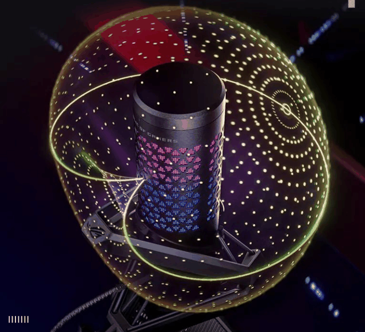 ROG 卡尼克斯麦克风“月曜白”版本上架:25mm 金属振膜、支持心型拾音,1299 元插图3 ROG 卡尼克斯麦克风“月曜白”版本上架:25mm 金属振膜、支持心型拾音,1299 元