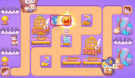 《保卫萝卜4》阿波与魔法宝藏第五关攻略插图1 《保卫萝卜4》阿波与魔法宝藏第五关攻略