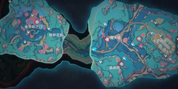 《原神》旧日之海华丽宝箱位置一览插图2 《原神》旧日之海华丽宝箱位置一览