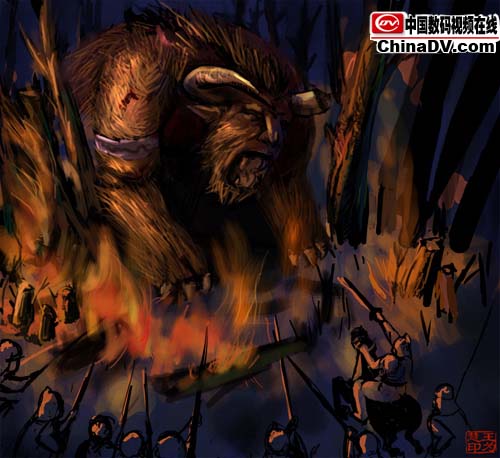 Photoshop鼠绘:游戏中打BOSS的场景插图5 Photoshop鼠绘:游戏中打BOSS的场景