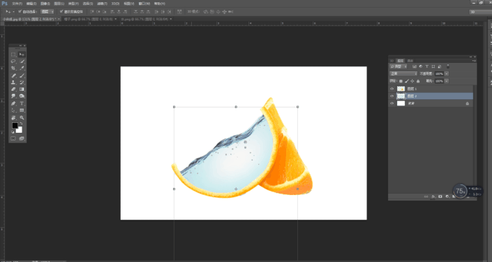 创意合成,通过PS制作鲨鱼在橙子里游泳的创意画面插图6 创意合成,通过PS制作鲨鱼在橙子里游泳的创意画面