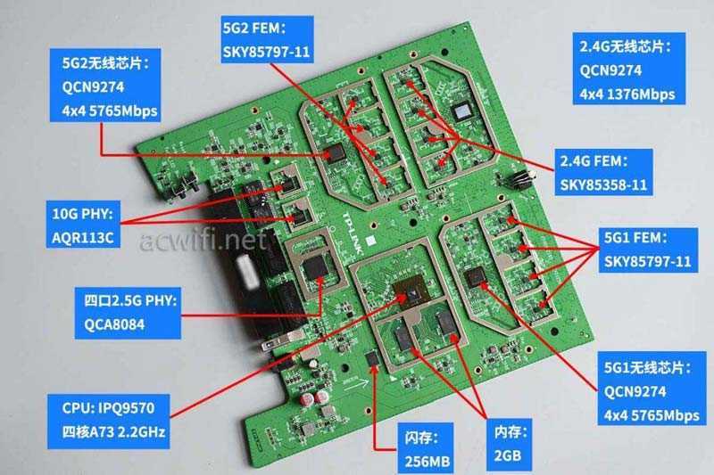 TPLINK 7TR13090路由器值得买吗? WiFi7双10G三频无线路由器拆机测评插图86
