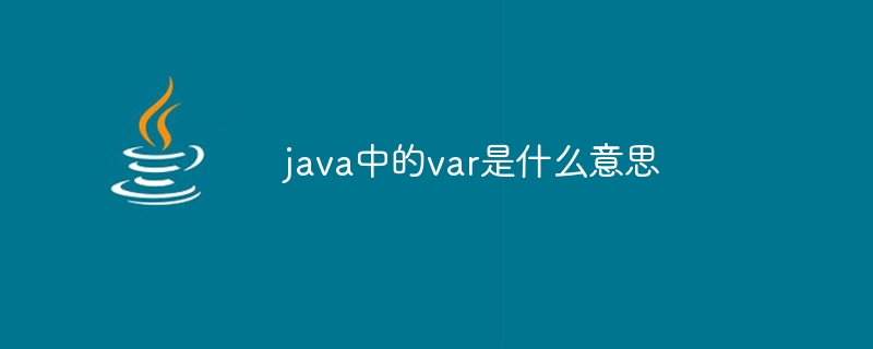 java中的var是什么意思插图 java中的var是什么意思
