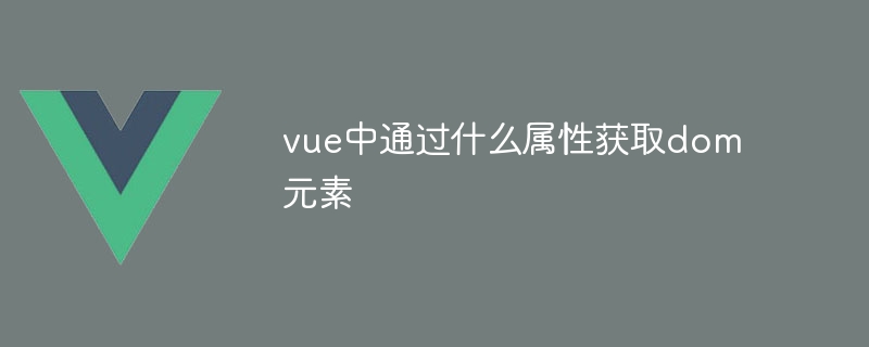 vue中通过什么属性获取dom元素
