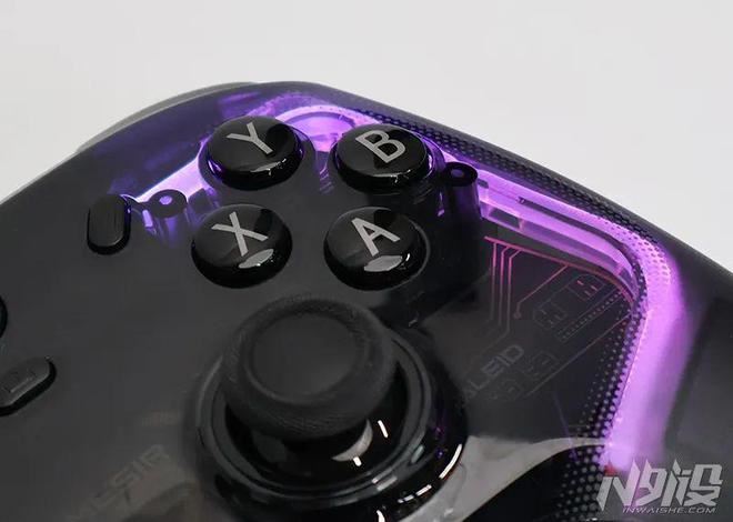 炫彩光效和原版XBOX手柄握感的游戏利器 小鸡影舞者手柄拆解评测插图26