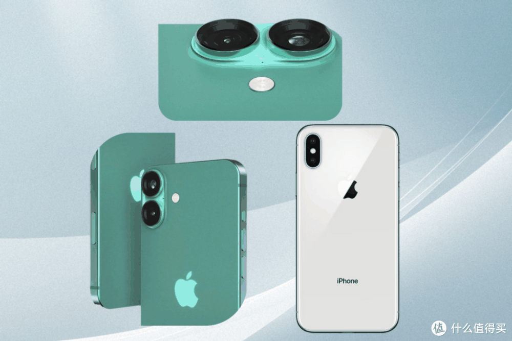 苹果16渲染图曝光，小打小闹致敬iPhoneX，华为mate70稳了？