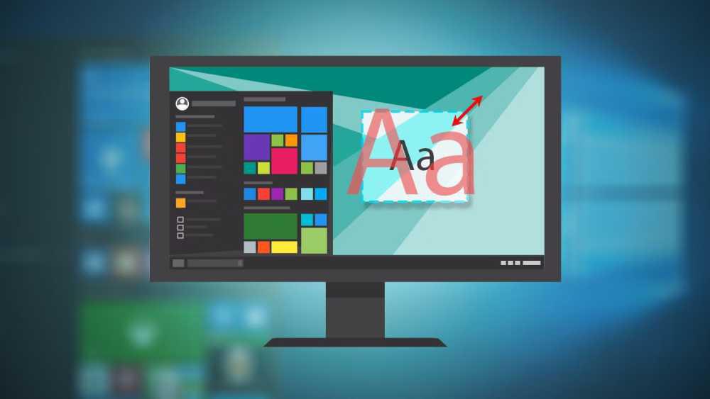 电脑字体大小 Computer font size
