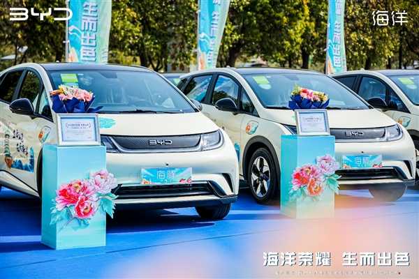 比亚迪海豚助力洛阳牡丹文化节 活动期间“冠军车型”免费坐