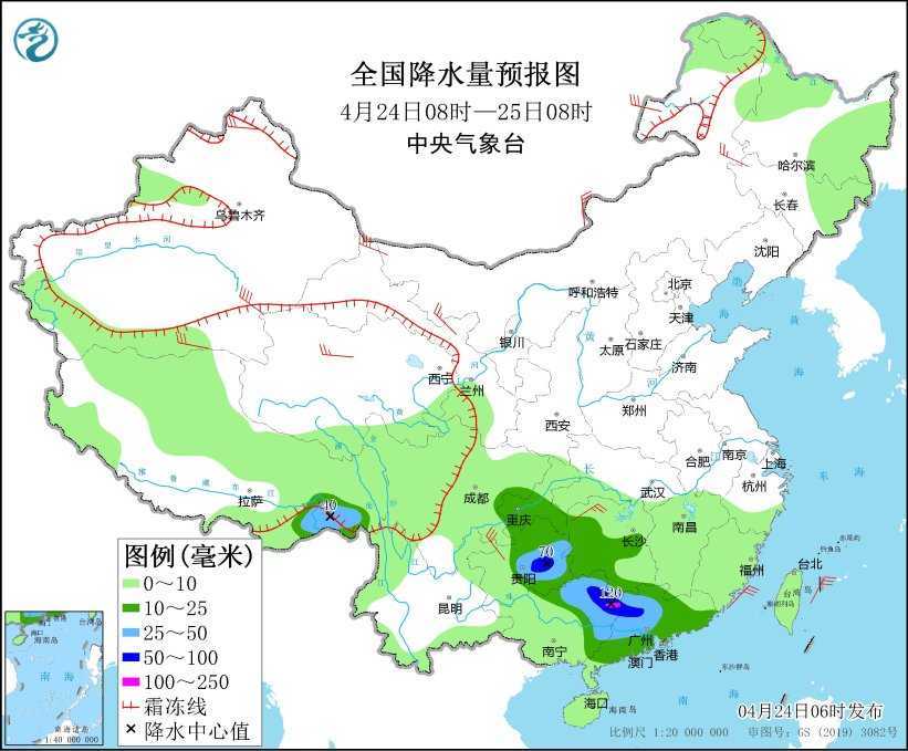 江南华南等地将出现新一轮强降雨过程 中央气象台发布暴雨蓝色预警插图2 江南华南等地将出现新一轮强降雨过程 中央气象台发布暴雨蓝色预警