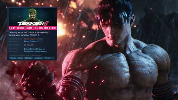 《铁拳8》微交易惹众怒 Steam评价降为多半差评插图 《铁拳8》微交易惹众怒 Steam评价降为多半差评