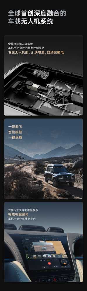 109.8万起 比亚迪仰望U8越野玩家版上市：可选装车载无人机