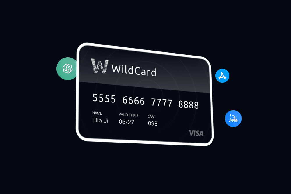 WildCard如何自动续订ChatGPT Plus插图 WildCard 信用卡