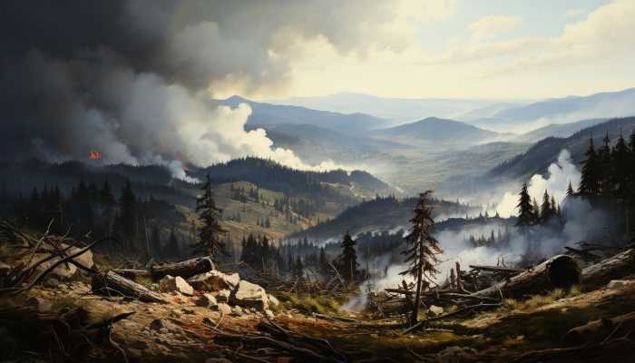 2024年4月22日森林火险气象预报：内蒙古辽宁云南中北部的局部地区森林火险气象等级高