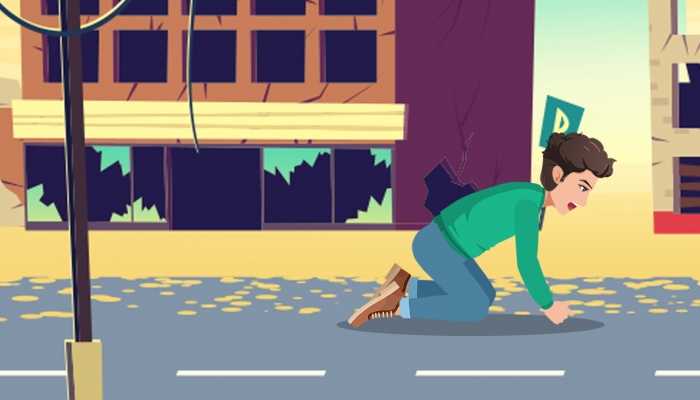 台湾发生7.3级地震 花莲一栋5层楼建筑发生倾斜插图 台湾发生7.3级地震 花莲一栋5层楼建筑发生倾斜