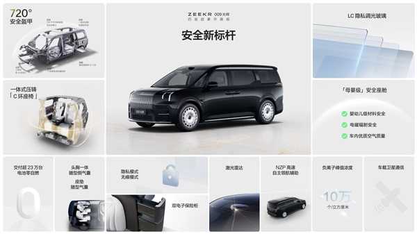 MPV中的劳斯莱斯!极氪009光辉版上市:78.9万元插图6 MPV中的劳斯莱斯!极氪009光辉版上市:78.9万元