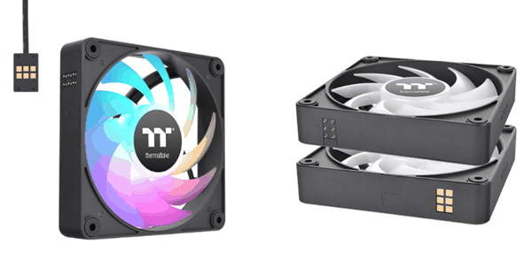 398元起 Thermaltake推出新款积木散热扇：磁力拼接设计