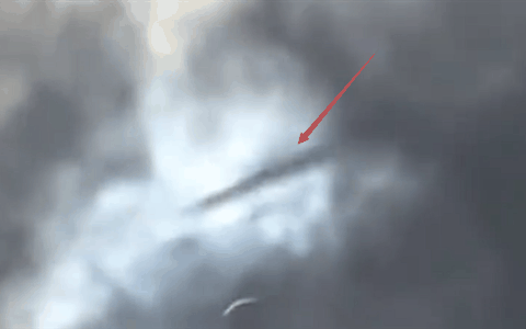 美国日全食期间惊现不明飞行物：狭长形状、一闪而过