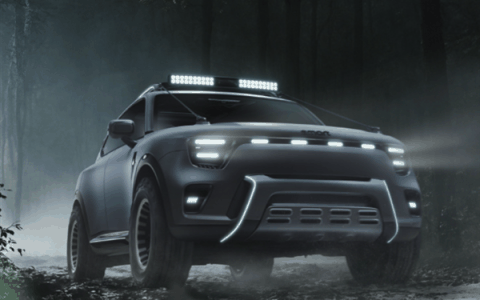 专为户外而生！smart精灵5#概念车全球首秀：自带投影仪+露营套件