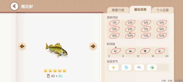 《心动小镇》钓鱼图鉴一览插图4 《心动小镇》钓鱼图鉴一览