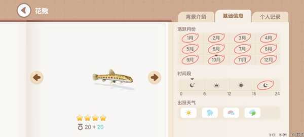 《心动小镇》钓鱼图鉴一览插图35 《心动小镇》钓鱼图鉴一览