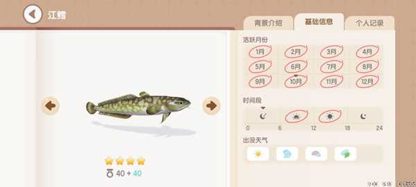 《心动小镇》钓鱼图鉴一览插图37 《心动小镇》钓鱼图鉴一览