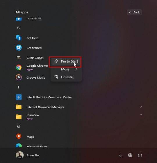 Win11怎么自定义开始菜单?Win11自定义开始菜单教程插图1 Win11怎么自定义开始菜单_Win11自定义开始菜单教程