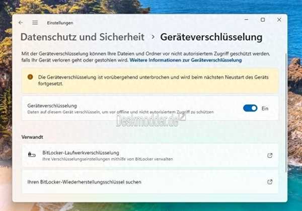 Windows 11重大更新:默认启用BitLocker加密,涉及所有版本插图1 Windows 11重大更新:默认启用BitLocker加密,涉及所有版本