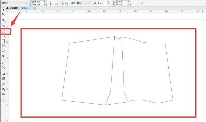 cdr手提袋怎么画_cdr矩形绘制立体手提袋方法介绍