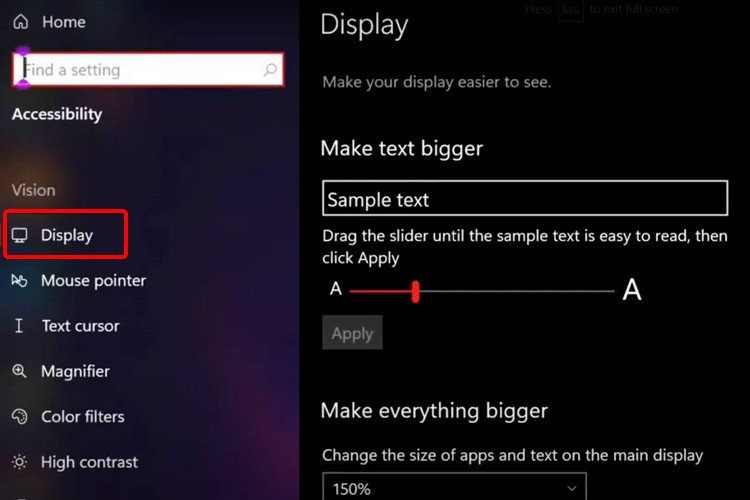 windows 11系统怎样更改字体大小?win11设置字体大小的技巧插图2 windows 11系统怎样更改字体大小_win11设置字体大小的技巧