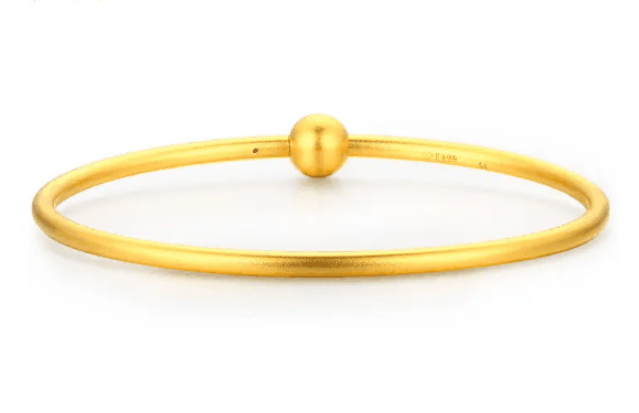 黄金手镯为什么有个小孔?黄金手镯上有一个小洞怎么回事