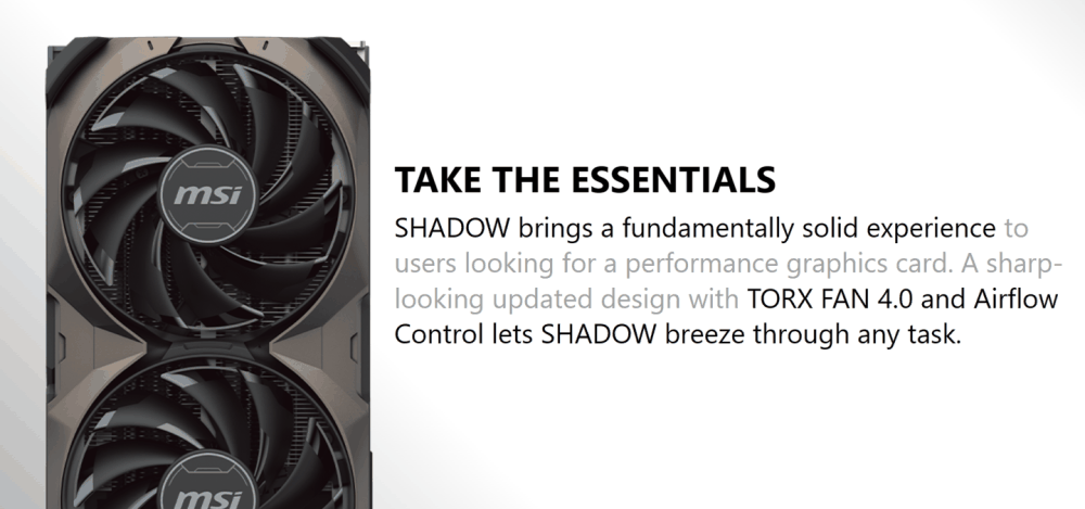 微星推出 RTX 4070 Ti SUPER Shadow 3X 显卡：全新 Shadow 系列首款产品、深棕配色