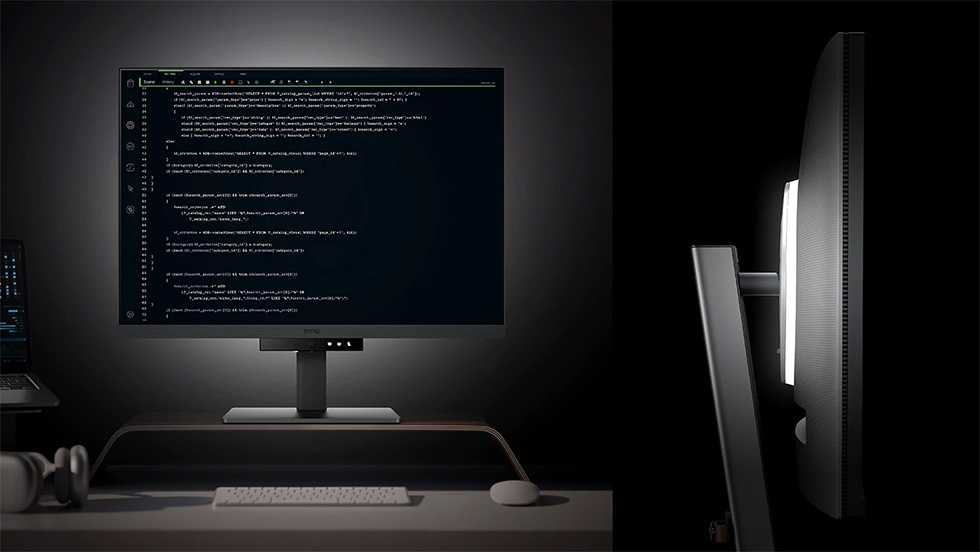 明基推出 RD280Q / 320Q 两款编程显示器：4K 60Hz“护眼屏”，自带代码优化模式