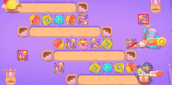 《保卫萝卜4》阿波与魔法宝藏第40关通关攻略