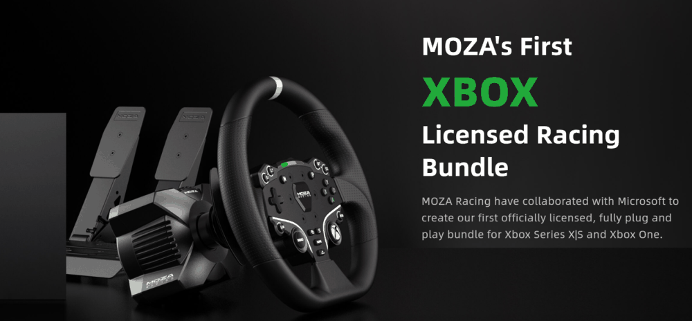 MOZA R3 伺服直驱赛车模拟器套装 5 月 17 日发布:Xbox 官方授权、3.9 牛米扭矩插图2 MOZA R3 伺服直驱赛车模拟器套装 5 月 17 日发布:Xbox 官方授权、3.9 牛米扭矩