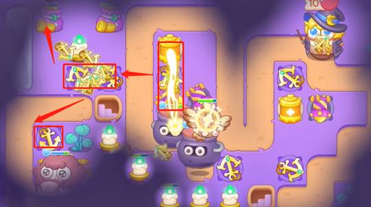 保卫萝卜4阿波与魔法宝藏第三十五关怎么过