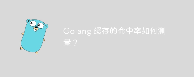 Golang 缓存的命中率如何测量？