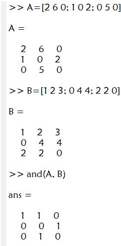 Matlab与或非等逻辑运算符使用操作方法