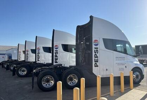 百事确认将接收50辆特斯拉电动卡车 全部投入加州运营