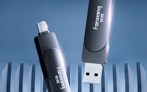 A / C 双口 + USB 3.2：梵想 256G 固态 U 盘 139 元大促（5 年质保）