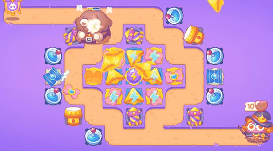 《保卫萝卜4》阿波与魔法宝藏第65关通关攻略插图4 《保卫萝卜4》阿波与魔法宝藏第65关通关攻略