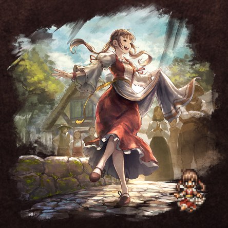 《歧路旅人:大陆的霸者》米娜角色介绍插图4 《歧路旅人:大陆的霸者》米娜角色介绍