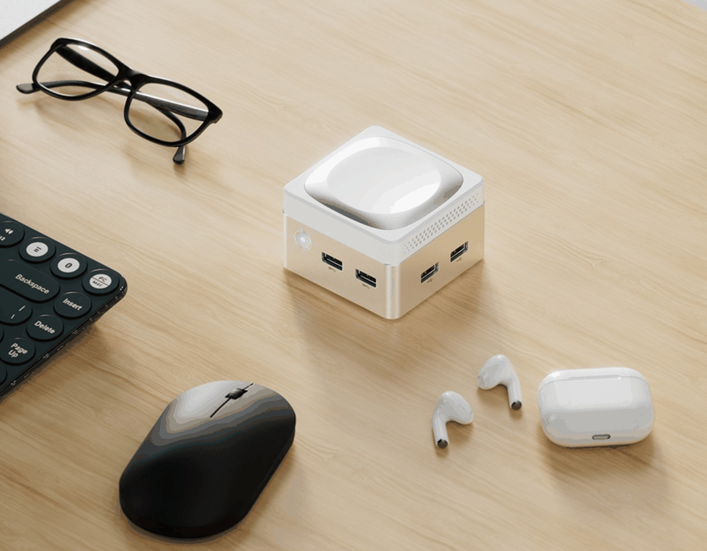 天钡 T插图 天钡 T-BOX PRO 超迷你主机上线官网:英特尔 N100、73 x 43 mm、双千兆网口