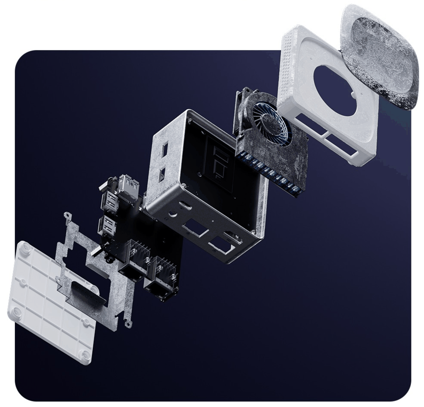 天钡 T插图3 天钡 T-BOX PRO 超迷你主机上线官网:英特尔 N100、73 x 43 mm、双千兆网口