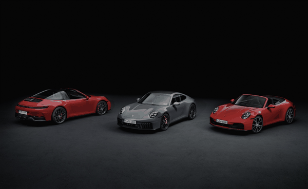 新款保时捷911（992.2）发布：T