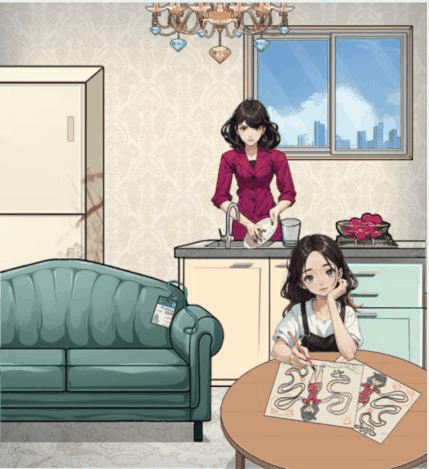 《文字找茬大师》长手妈妈帮她还原案发现场通关攻略插图1 《文字找茬大师》长手妈妈帮她还原案发现场通关攻略