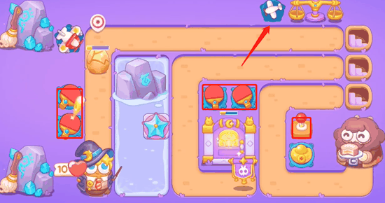 《保卫萝卜4》阿波与魔法宝藏第84关通关攻略插图2 《保卫萝卜4》阿波与魔法宝藏第84关通关攻略