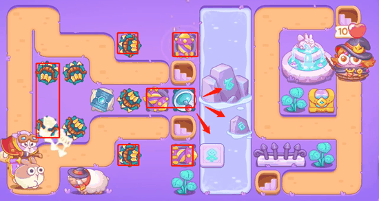 《保卫萝卜4》阿波与魔法宝藏第86关通关攻略插图2 《保卫萝卜4》阿波与魔法宝藏第86关通关攻略